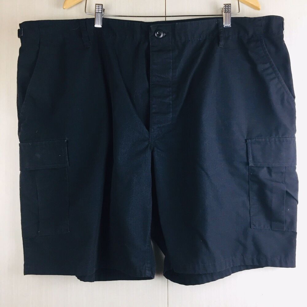 PROPPER Combat Trousers Men's Black Cargo Hiking Rip Stop Outdoors Shorts Sz 46